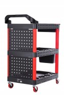 Wózek narzędziowy Kraft&Dele KD1076 z 3 półkami