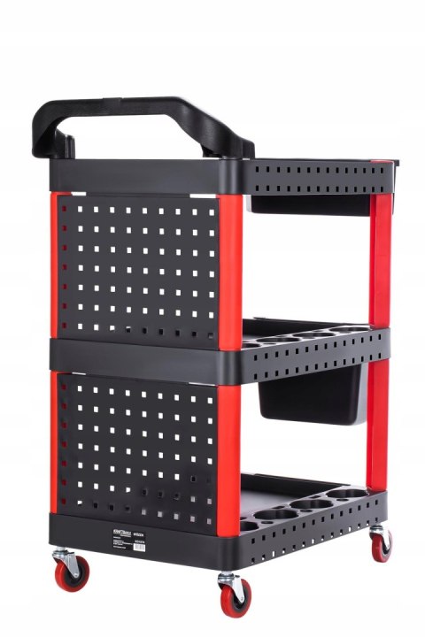 Wózek narzędziowy Kraft&Dele KD1076 z 3 półkami