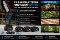PIŁA ŁAŃCUCHOWA AKUMULATOROWA PILARKA AKU 6" 48V AKUMULATOR ŁAŃCUCH MOCNA