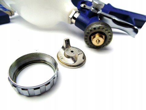 Zestaw narzędzi lakierniczych Falon-Tech 5w1 z pistoletem i wężem spiralnym