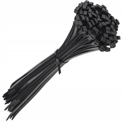 MOCNE OPASKI ZACISKOWE KABLOWE TRYTKI CZARNE TAŚMA 8.8X500MM 100SZT TRYTKI MOCNE OPASKI ZACISKOWE KABLOWE TRYTKI CZARNE TAŚMA 8.8X500MM 100SZT TRYTKI