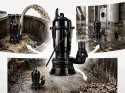 3850W POMPA DO WODY BRUDNEJ SZAMBA Z ROZDRABNIACZ MOCNA ZATAPIALNA ADAPTER