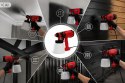 AGREGAT MALARSKI PISTOLET LAKIERNICZY NATRYSKOWY do MALOWANIA ŚCIAN 800ml