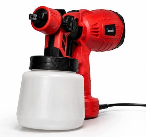 AGREGAT MALARSKI PISTOLET LAKIERNICZY NATRYSKOWY do MALOWANIA ŚCIAN 800ml