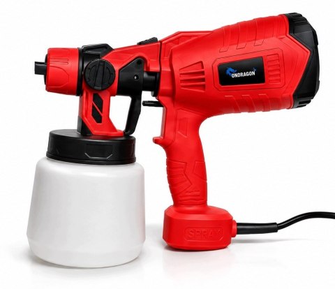 AGREGAT MALARSKI PISTOLET LAKIERNICZY NATRYSKOWY do MALOWANIA ŚCIAN 800ml
