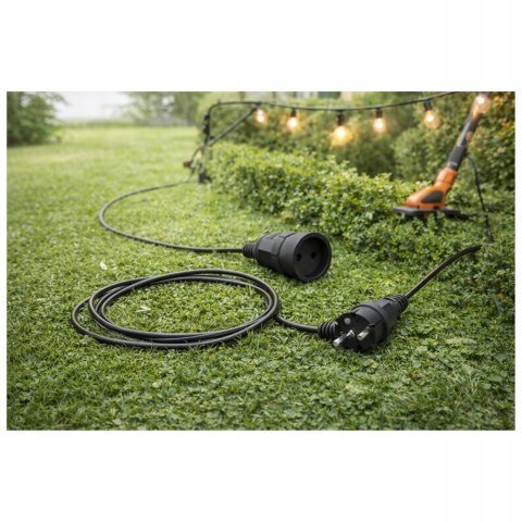 PRZEDŁUŻACZ BUDOWLANY OGRODOWY 3x2,5mm GRUBY PRZEWÓD KABEL 30m
