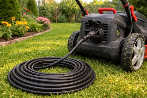PRZEDŁUŻACZ BUDOWLANY OGRODOWY 3x2,5mm GRUBY PRZEWÓD KABEL 30m