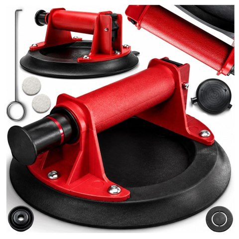 PRZYSSAWKA PRÓŻNIOWA DO PŁYTEK SZYBY SZYB UCHWYT Z POMPKĄ 190 KG 200 MM +