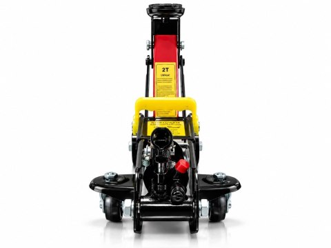 ŻABA PODNOŚNIK SAMOCHODOWY HYDRAULICZNY LEWAREK 2T NISKOPROFILOWY + GUMA