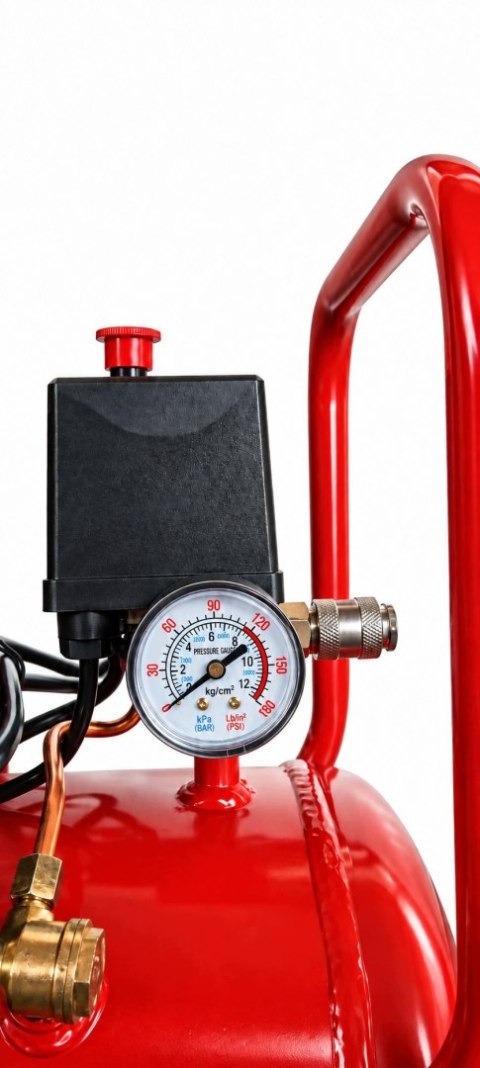 KOMPRESOR BEZOLEJOWY SPRĘŻARKA POWIETRZA 24L 8 BAR TŁOKOWA POMPA SEPARATOR