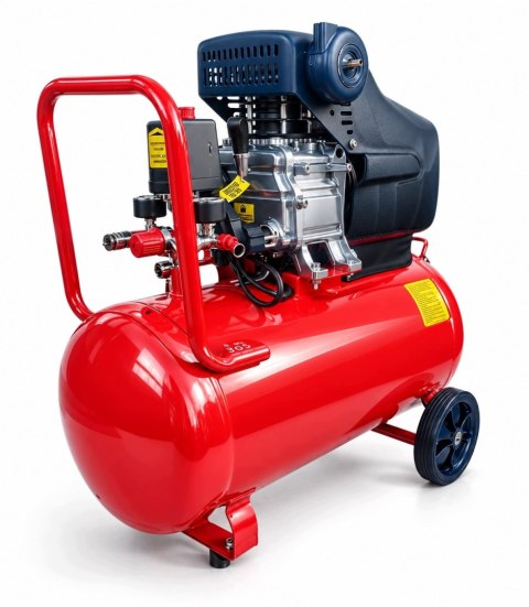 KOMPRESOR OLEJOWY SPRĘŻARKA POWIETRZA 50L 8 BAR TŁOKOWA POMPA 2,8kW 3,8KM