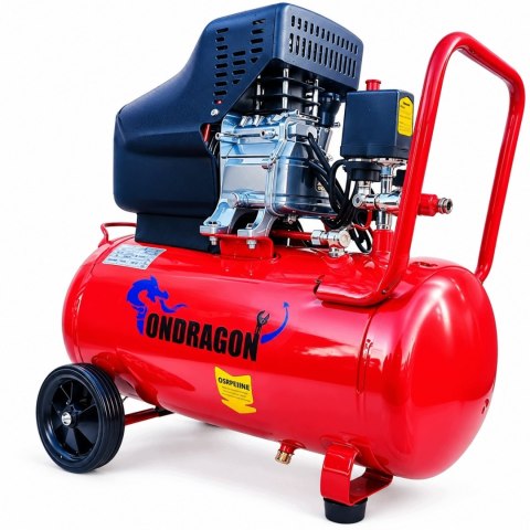 KOMPRESOR OLEJOWY SPRĘŻARKA POWIETRZA 50L 8 BAR TŁOKOWA POMPA 2,8kW 3,8KM