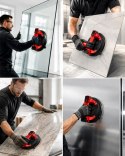 PRZYSSAWKA PRÓŻNIOWA DO PŁYTEK GLAZURY UCHWYT AKUMULATOR LCD 200 KG 200 MM