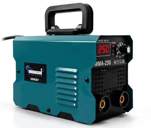 SPAWARKA INWERTOROWA INWERTEROWA LCD MMA 250A HOT START ANTI STICK VRD