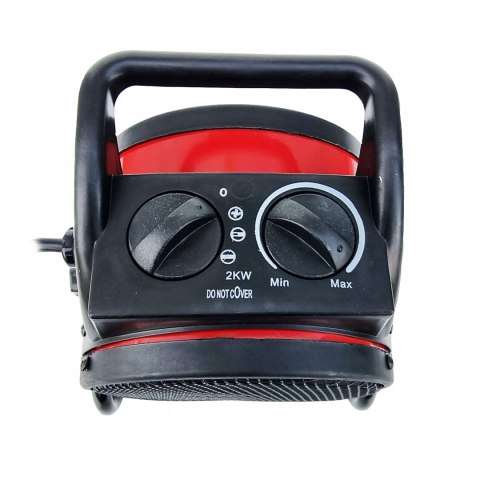 NAGRZEWNICA ELEKTRYCZNA DMUCHAWA FARELKA 2kW GRZEJNIK Z REGULACJA 2000W NAGRZEWNICA ELEKTRYCZNA DMUCHAWA FARELKA 2kW GRZEJNIK Z REGULACJA 2000W