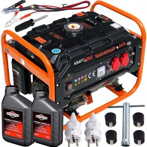 AGREGAT PRĄDOTWÓRCZY GENERATOR PRĄDU 3500W 12/230V AGREGAT PRĄDOTWÓRCZY GENERATOR PRĄDU 3500W 12/230V