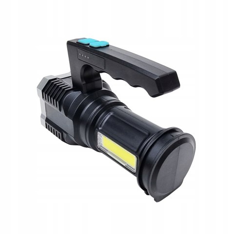 LATARKA AKUMULATOROWA USB LED SZPERACZ REFLEKTOR LATARKA AKUMULATOROWA USB LED SZPERACZ REFLEKTOR
