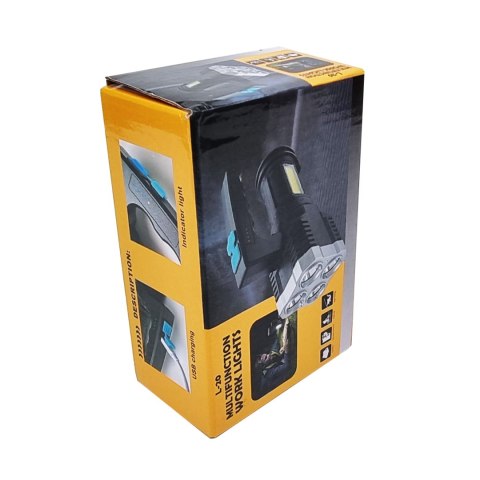 LATARKA AKUMULATOROWA USB LED SZPERACZ REFLEKTOR LATARKA AKUMULATOROWA USB LED SZPERACZ REFLEKTOR