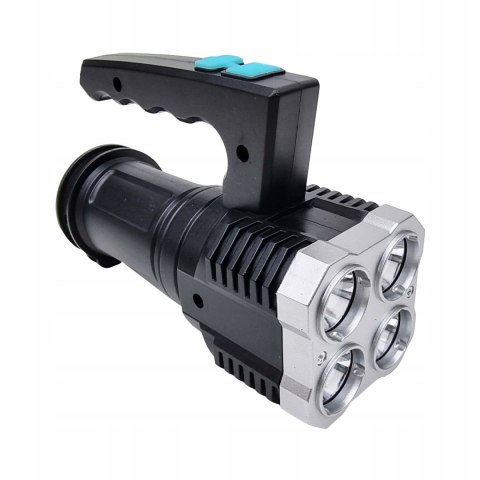 LATARKA AKUMULATOROWA USB LED SZPERACZ REFLEKTOR LATARKA AKUMULATOROWA USB LED SZPERACZ REFLEKTOR