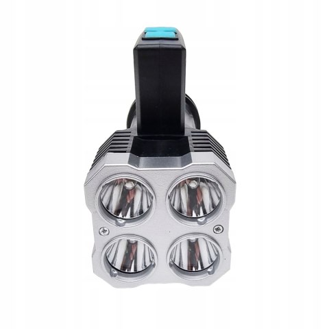 LATARKA AKUMULATOROWA USB LED SZPERACZ REFLEKTOR LATARKA AKUMULATOROWA USB LED SZPERACZ REFLEKTOR
