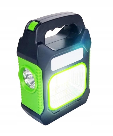 LATARKA LAMPA SOLARNA POWERBANK AKUMULATOROWA LED LATARKA LAMPA SOLARNA POWERBANK AKUMULATOROWA LED