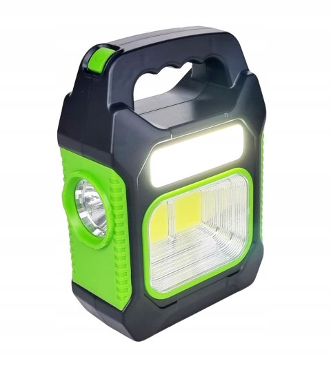 LATARKA LAMPA SOLARNA POWERBANK AKUMULATOROWA LED LATARKA LAMPA SOLARNA POWERBANK AKUMULATOROWA LED