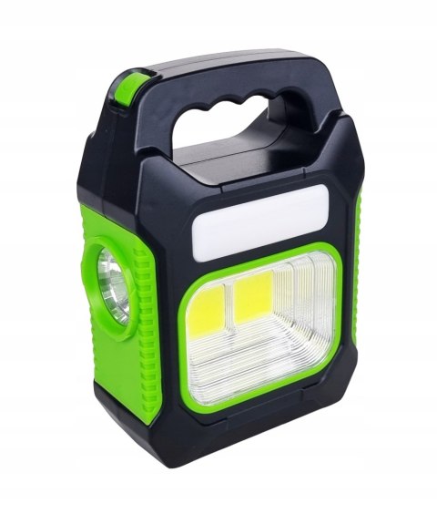 LATARKA LAMPA SOLARNA POWERBANK AKUMULATOROWA LED LATARKA LAMPA SOLARNA POWERBANK AKUMULATOROWA LED