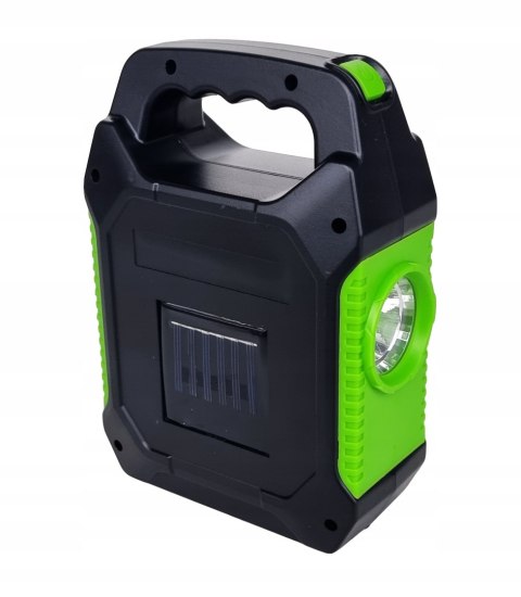 LATARKA LAMPA SOLARNA POWERBANK AKUMULATOROWA LED LATARKA LAMPA SOLARNA POWERBANK AKUMULATOROWA LED